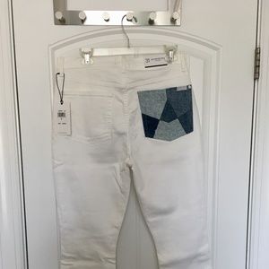 High Waist Ankle Skinny with “A” Back Pocket